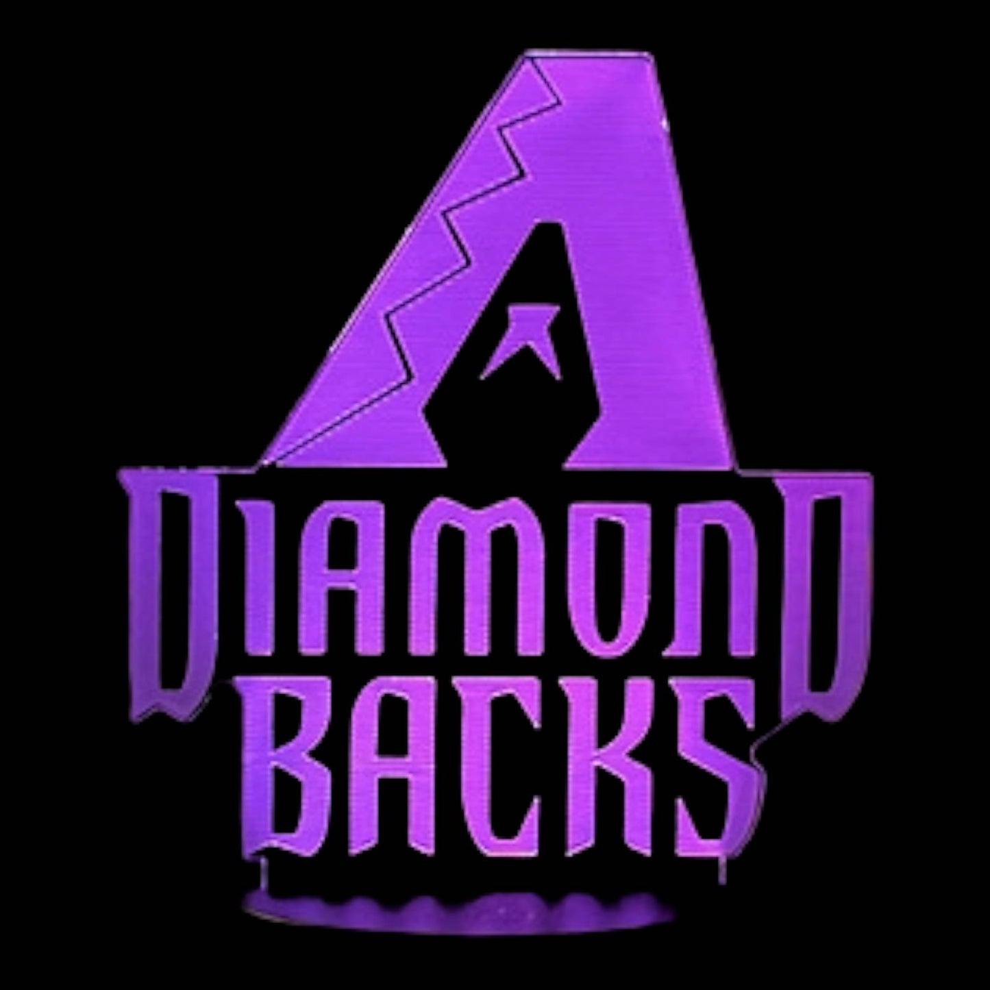 Arizona Diamondbacks 3D LED Night-Light 7 Color Changing Lamp w