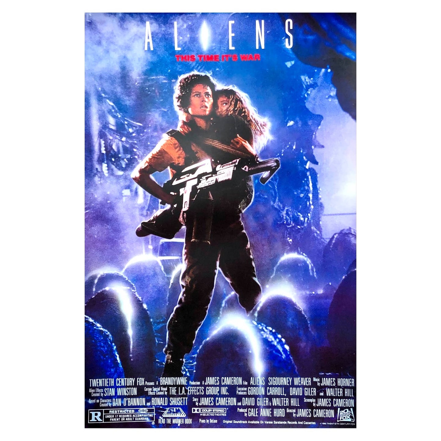 Aliens Movie Poster Print Wall Art 16"x24"