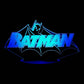 Batman Logo 3D LED Night-Light 7 Color Changing Lamp w/ Touch Switch