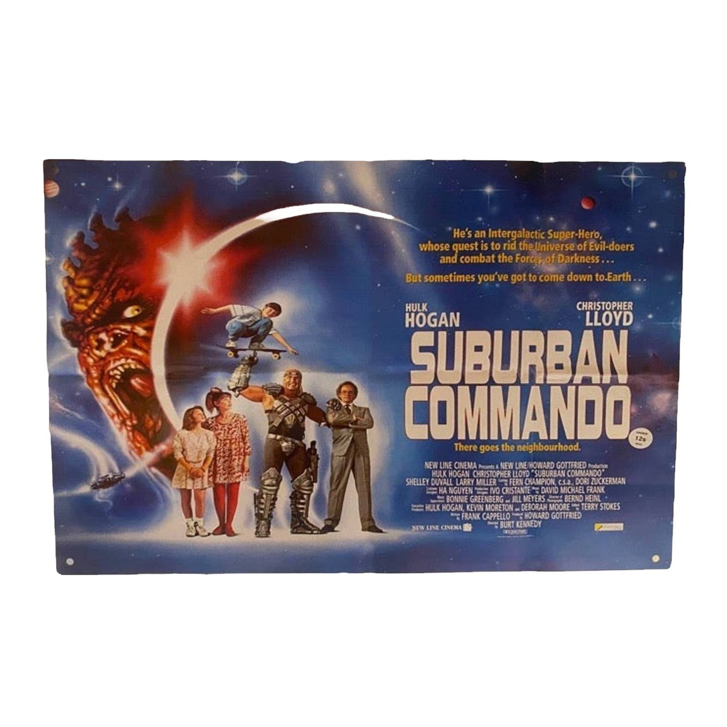 Suburban Commando Movie Poster Metal Tin Sign 8"x12"