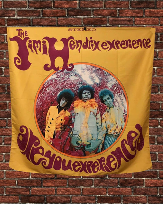 48" x 48" Jimi Hendrix Tapestry Wall Hanging Décor