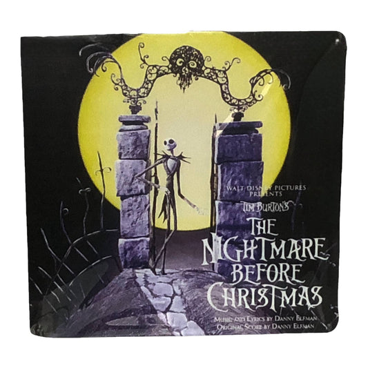 The Nightmare Before Christmas Soundtrack Album Cover Metal Tin Sign 12"x 12"