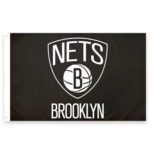 Brooklyn Nets 3' x 5' NBA Flag