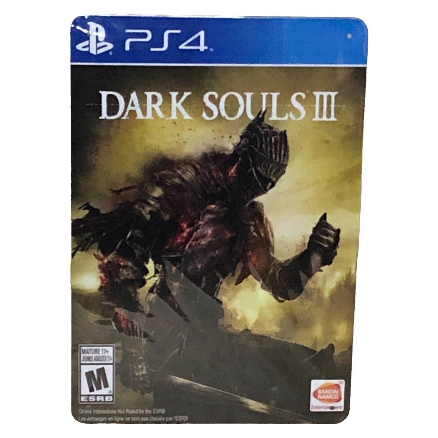 Dark Souls III Video Game Cover Metal Tin Sign 8"x12"
