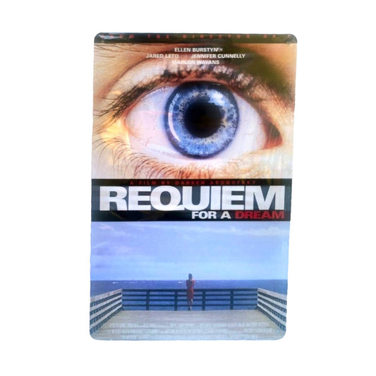 Requiem For A Dream Movie Poster Metal Tin Sign 8"x12"