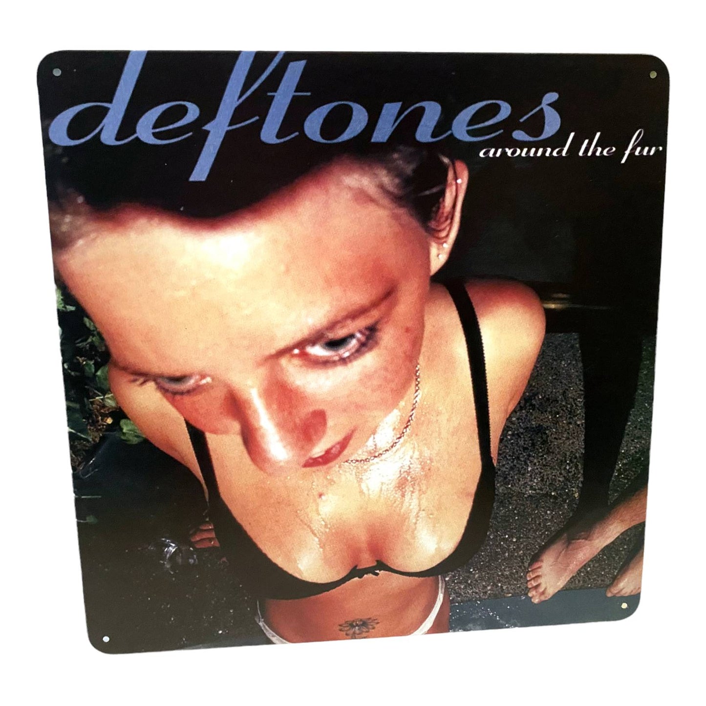 Deftones - Around The Fur Album Cover Metal Print Tin Sign 12"x 12"