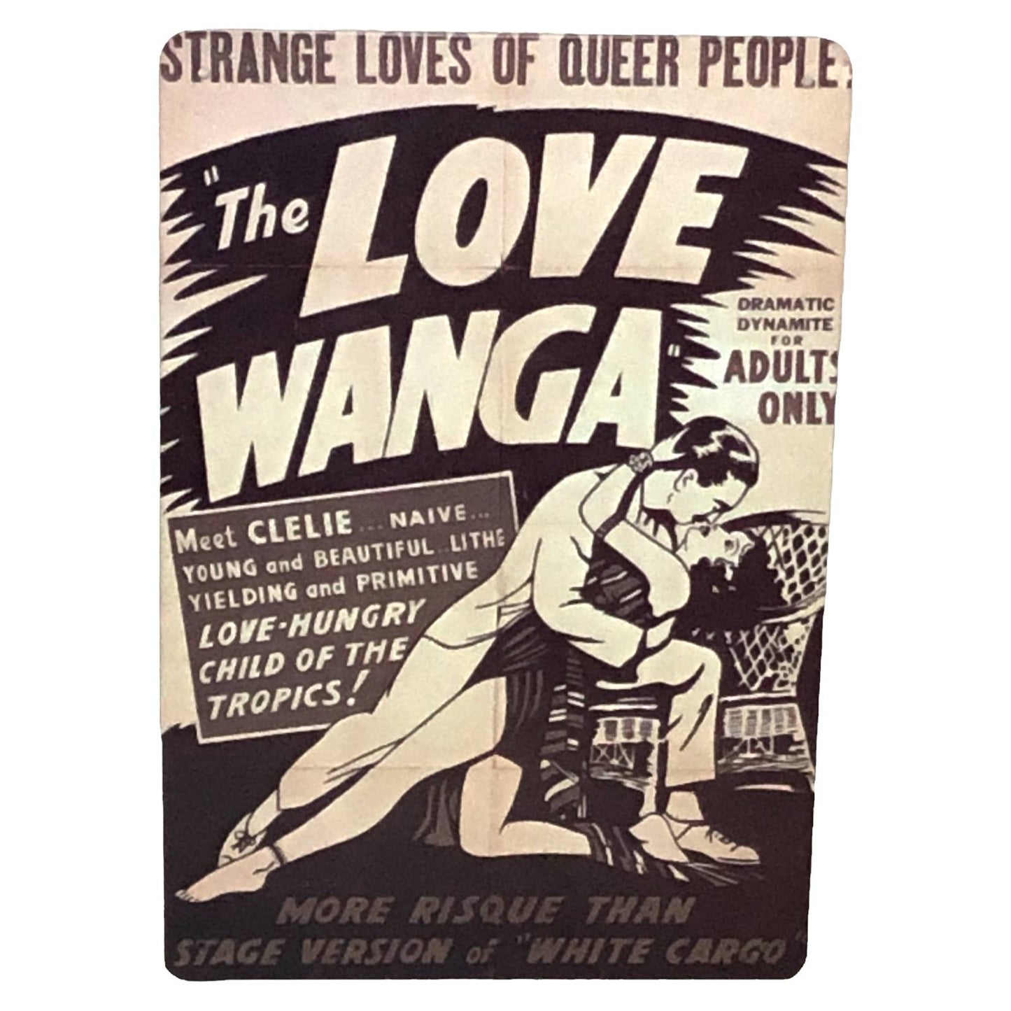 The Love Wanga  Poster Metal Tin Sign 8"x12"