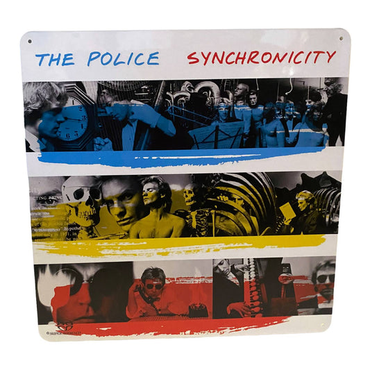 The Police - Synchronicity Album Cover Metal Print Tin Sign 12"x 12""