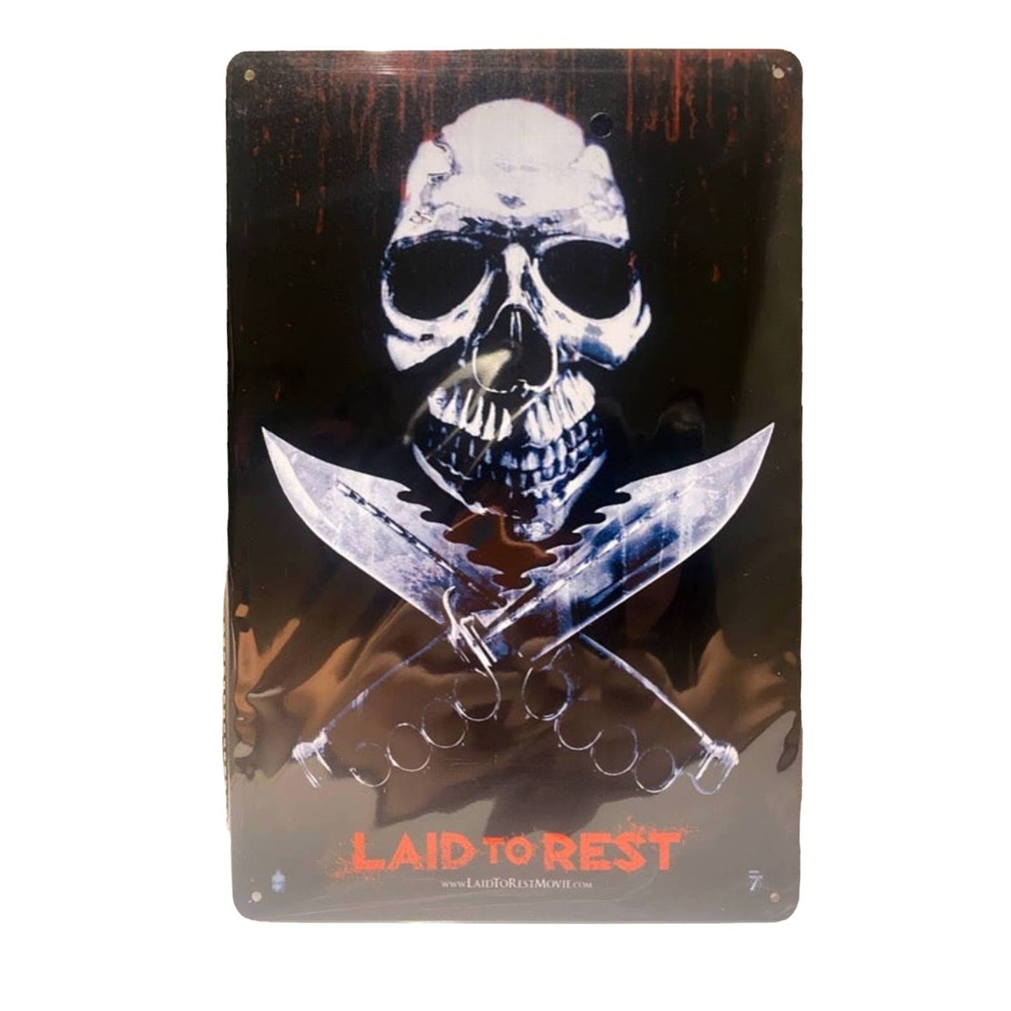 Laid To Rest Movie Poster Metal Tin Sign 8"x12"