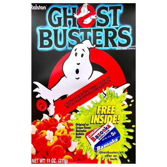 Ghostbusters Cereal Box Cover Poster Print Wall Art 16"x24"