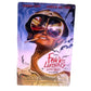 Fear and Loathing in Las Vegas Movie Poster Metal Tin Sign 8"x12"