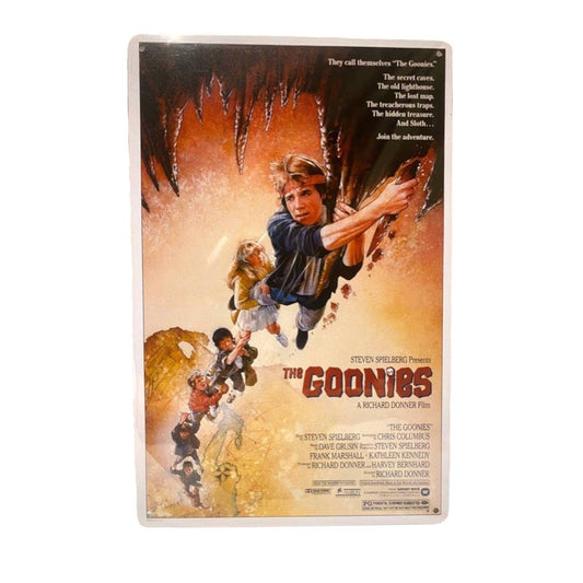 The Goonies Movie Poster Metal Tin Sign 8"x12"