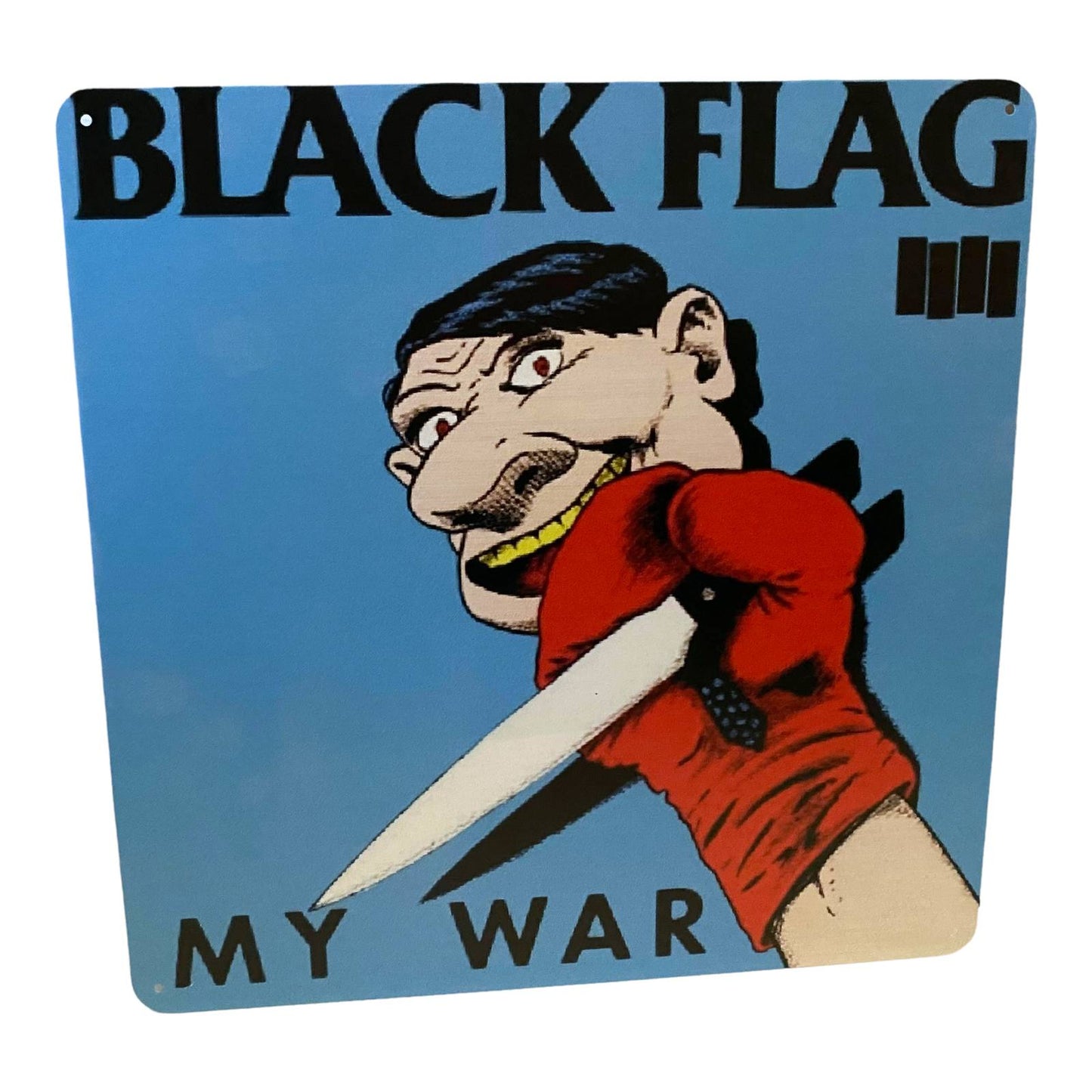 Black Flag My War Album Cover Metal Print Tin Sign 12"x 12"