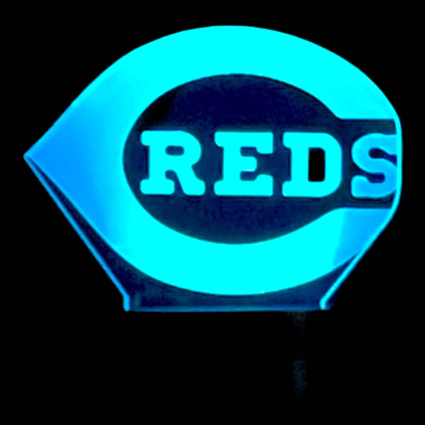 Cincinnati Reds 3D LED Night-Light 7 Color Changing Lamp w/ Touch Switch