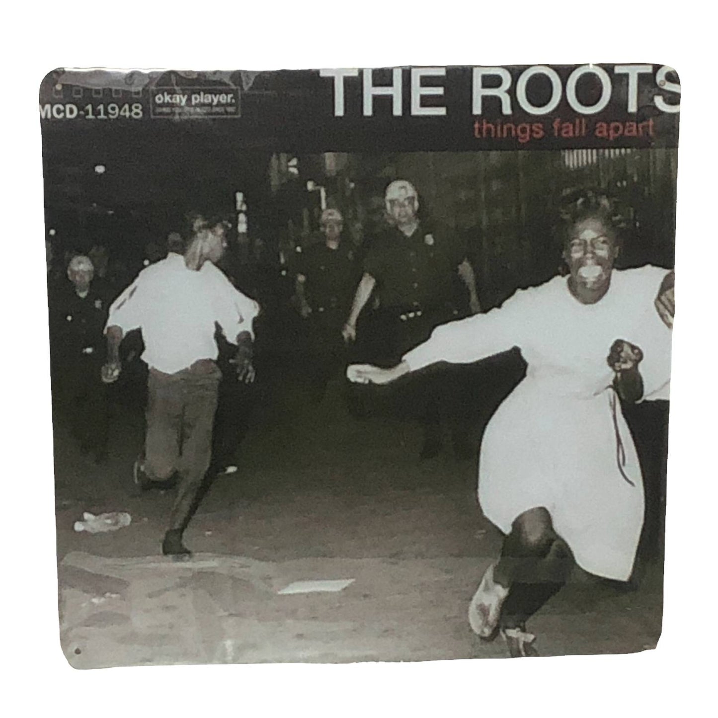 The Roots - Things Fall Apart Album Cover Metal Print Tin Sign 12"x 12"