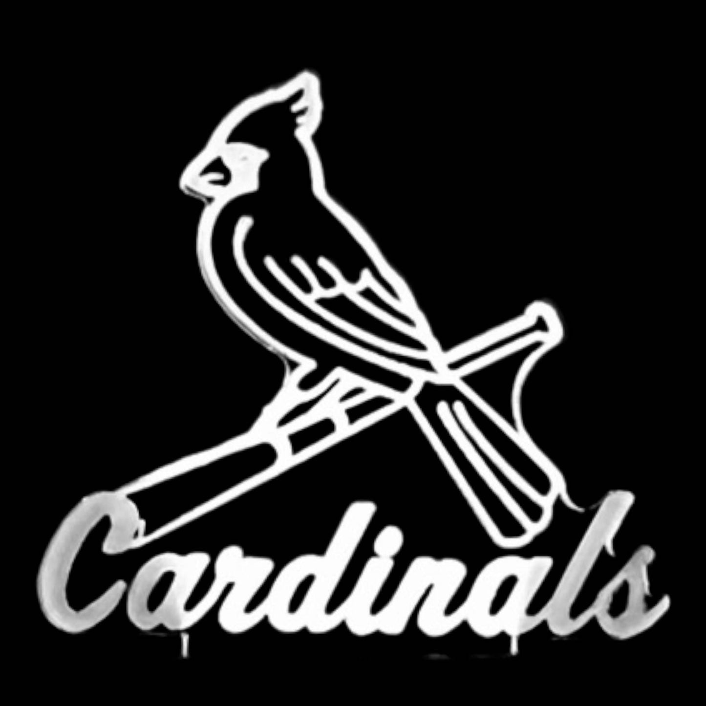 St. Louis Cardinals 3D LED Night-Light 7 Color Changing Lamp w/ Touch Switch