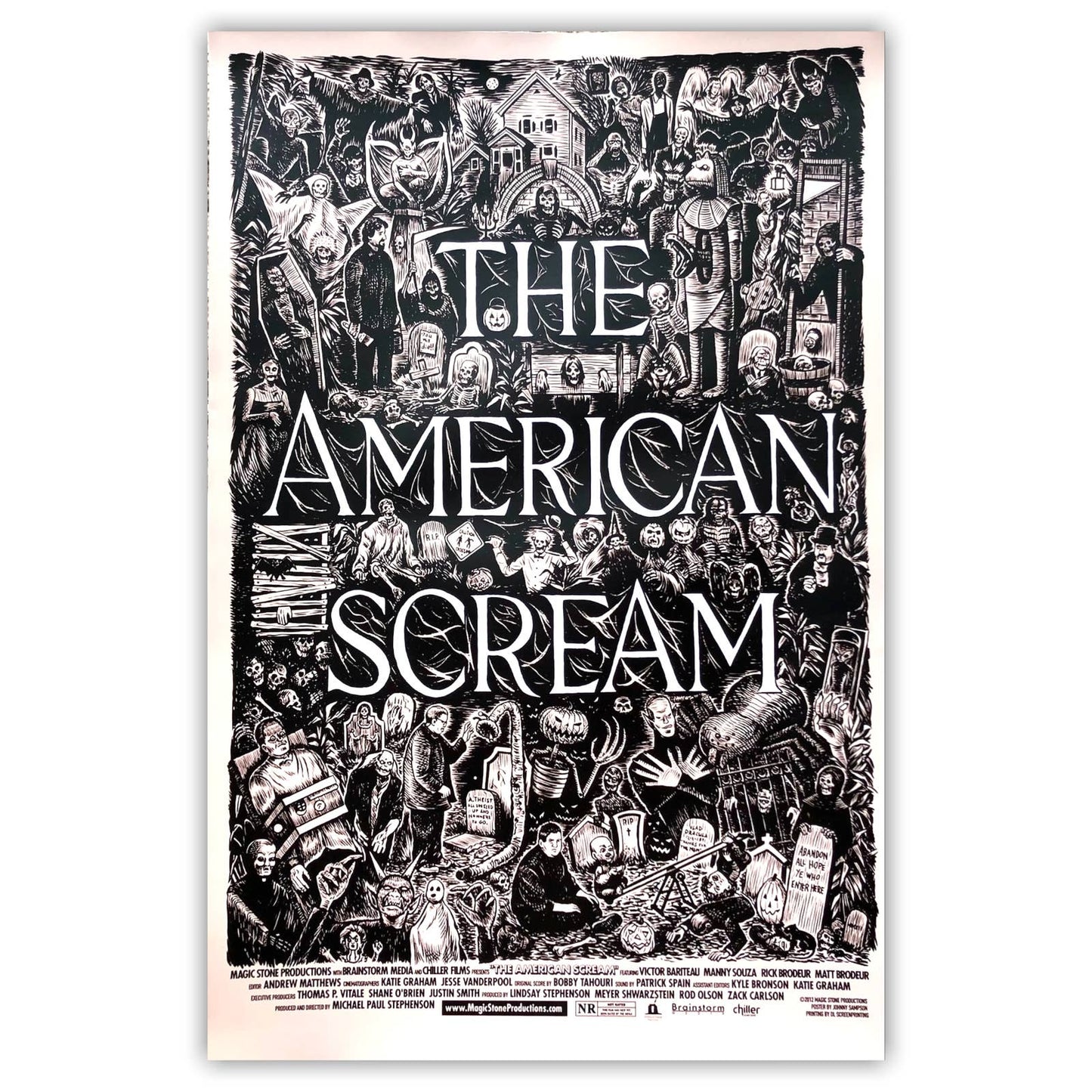 The American Scream Movie Poster Print Wall Art 16"x24"