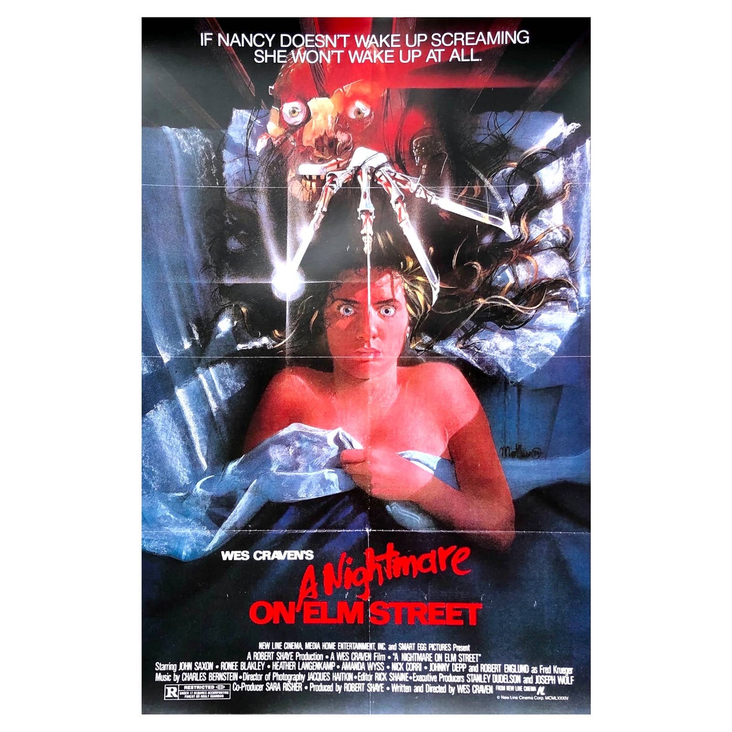A Nightmare on Elm Street Movie Poster Print Wall Art 16"x24"