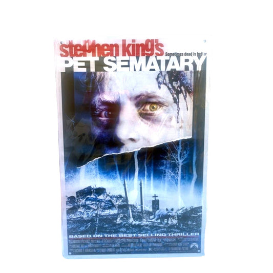 Pet Sematary Movie Poster Metal Tin Sign 8"x12"