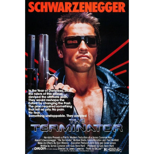 16” x 24" TERMINATOR Canvas Print Wall Art