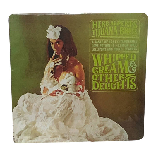 Herb Alpert's Tijuana Brass- Whipped Cream Album Cover Metal Tin Sign 12"x 12"