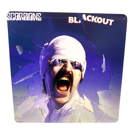 Scorpions - Blackout Album Cover Metal Print Tin Sign 12"x 12"