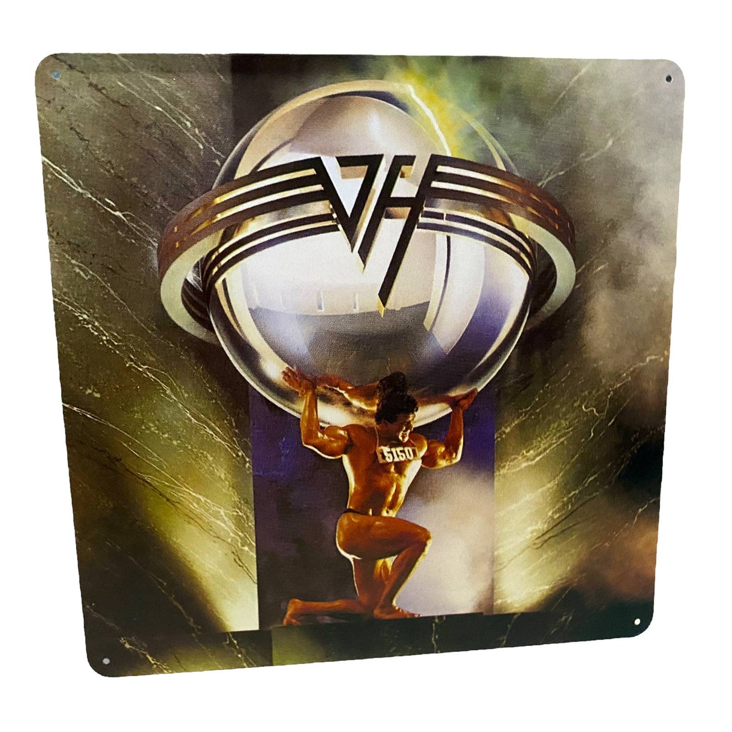 Van Halen 5150 Album Cover Metal Print Tin Sign 12"x 12"