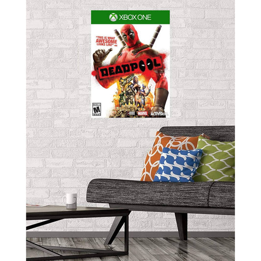 Deadpool Video Game Poster Print Wall Art 16"x24"