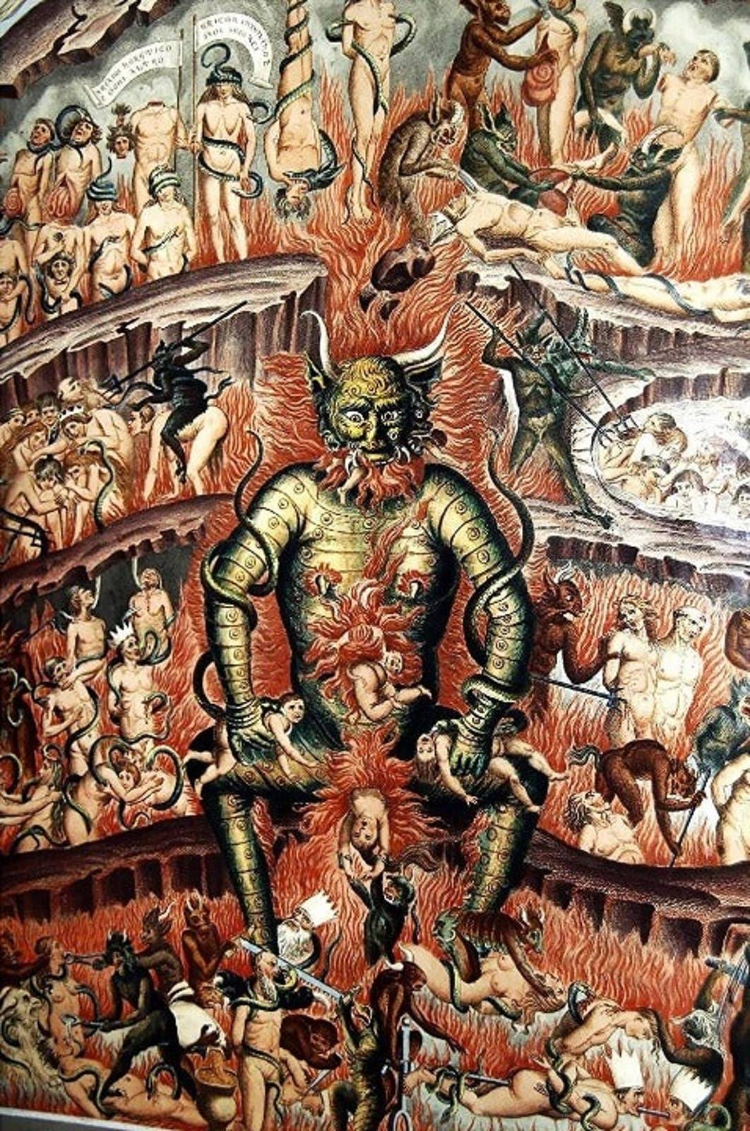 36" x 60" Devil Tapestry Wall Hanging Décor