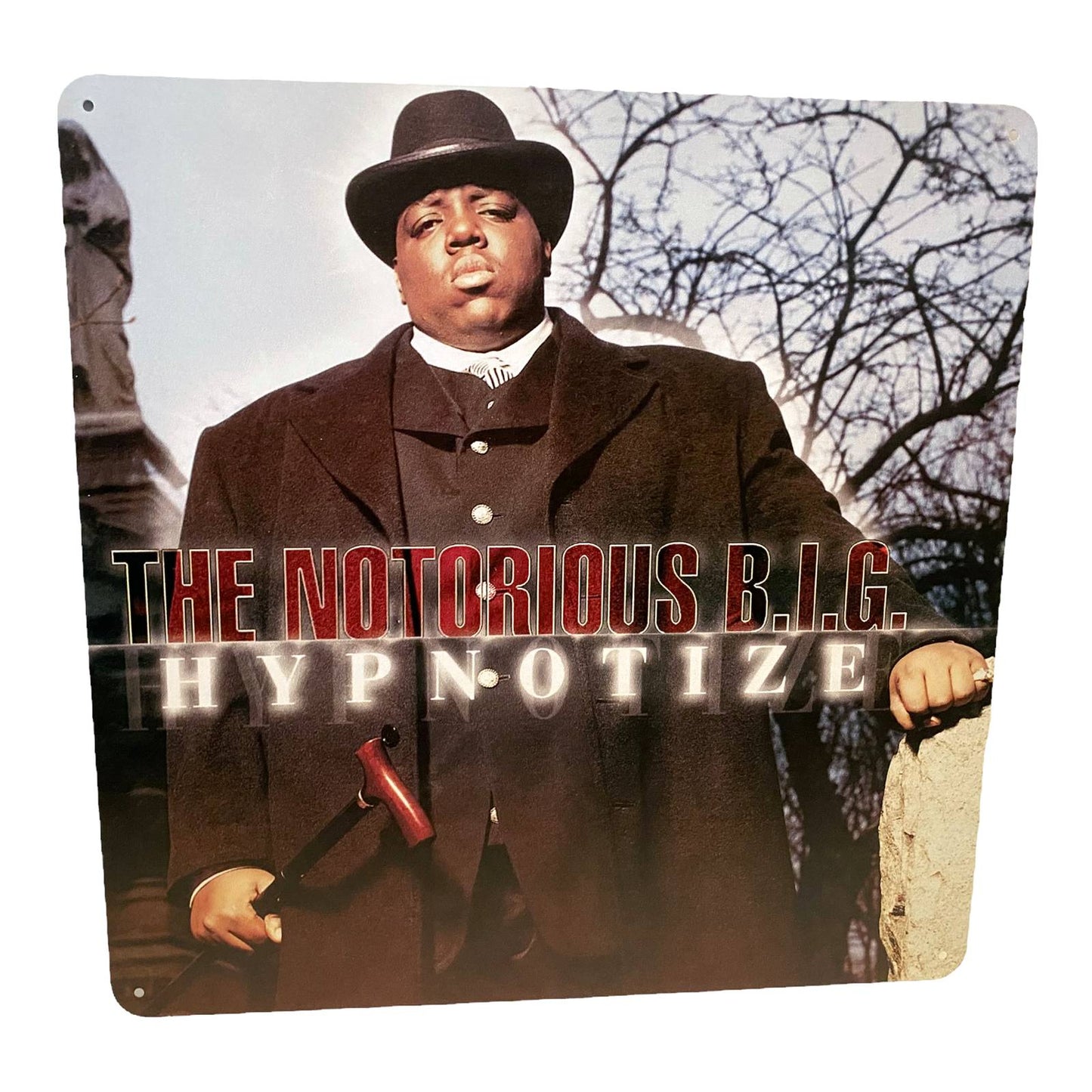 Notorious BIG - Hypnotize Album Cover Metal Print Tin Sign 12"x 12"