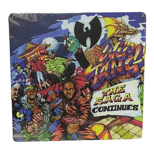 Wu-Tang - The Saga Continues Album Cover Metal Print Tin Sign 12"x 12"