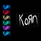 Korn 3D LED Night-Light 7 Color Changing Lamp w/ Touch Switch