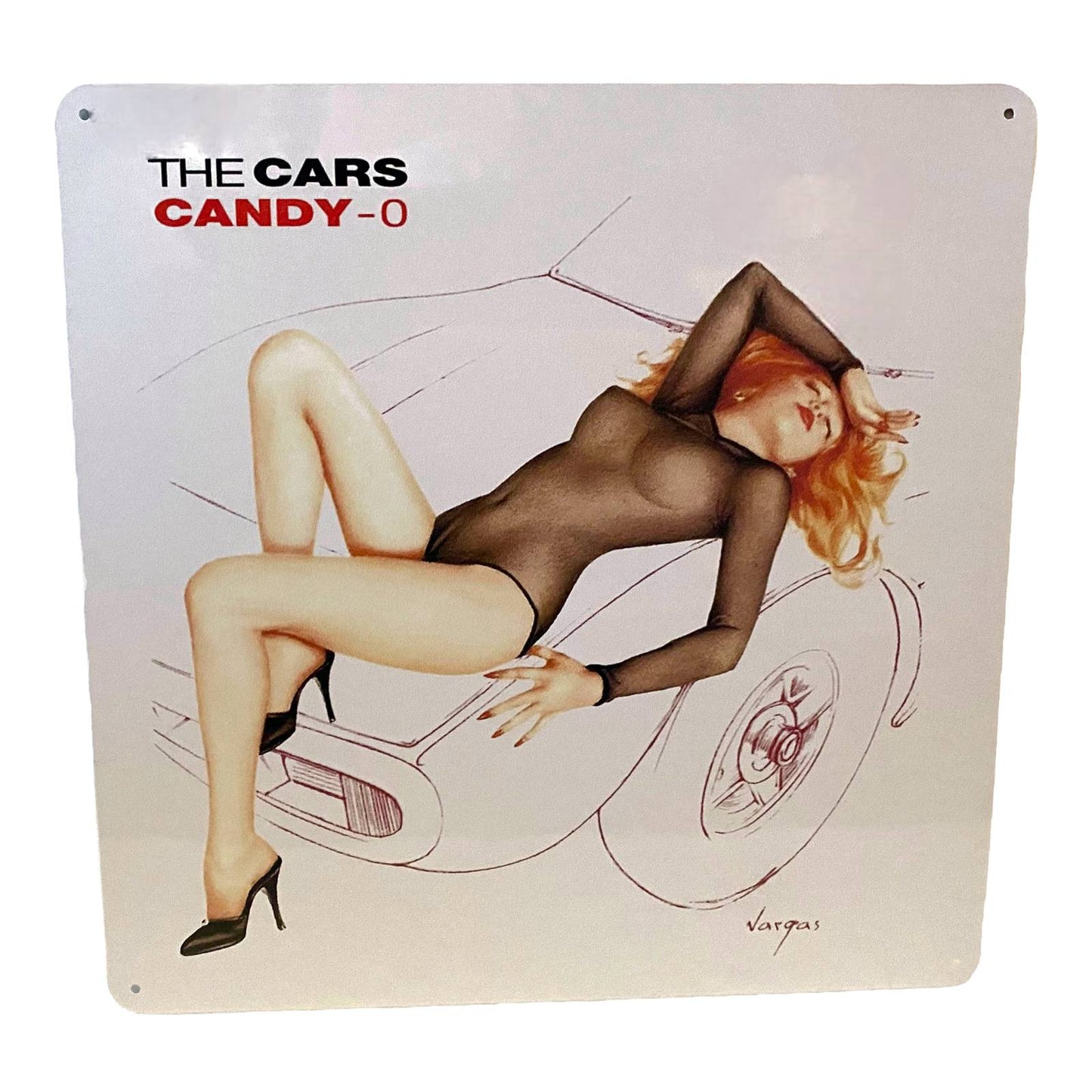 The Cars Dandy-O Album  Cover Metal Print Tin Sign 12"x 12"