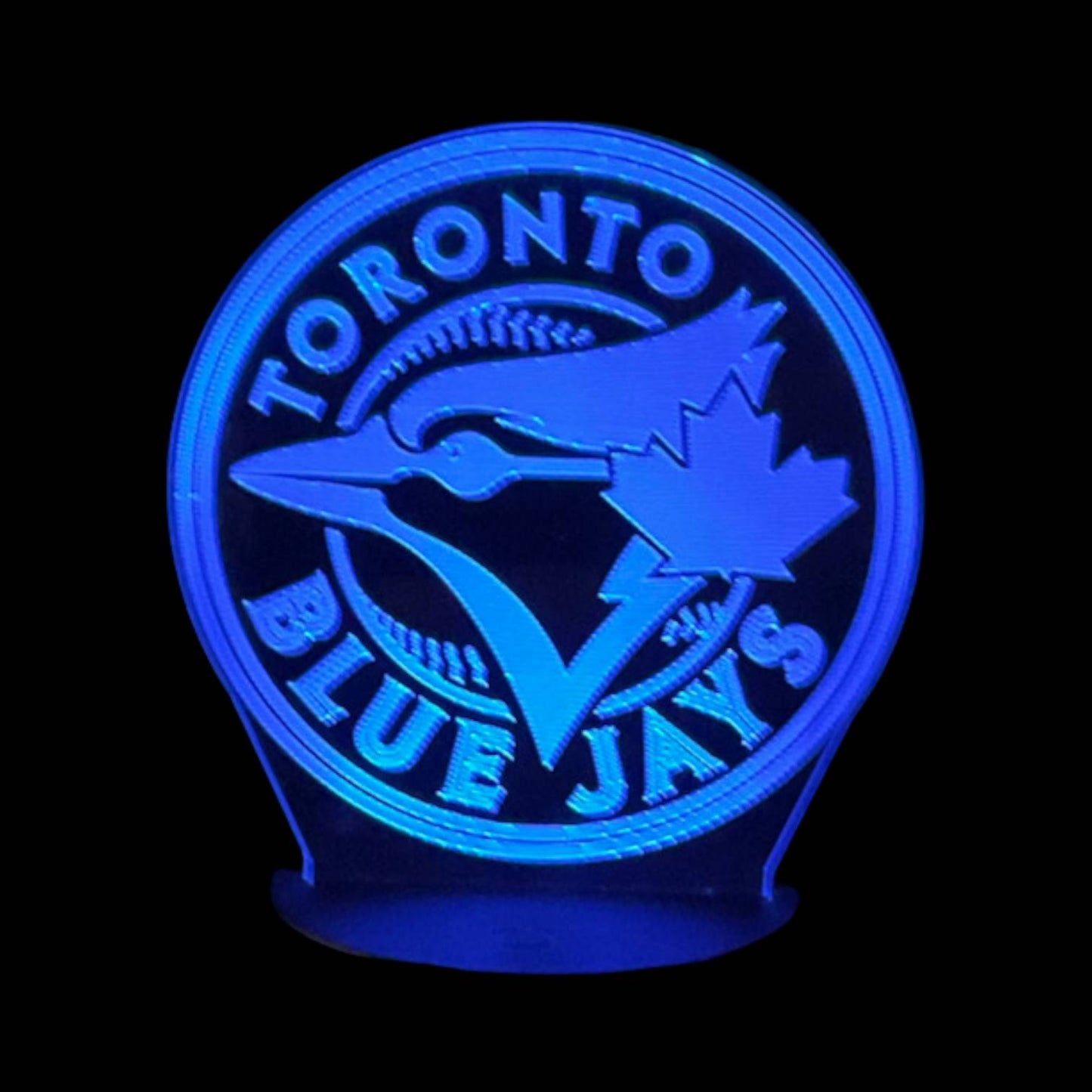 Toronto Blue Jays 3D LED Night-Light 7 Color Changing Lamp w/ Touch Switch