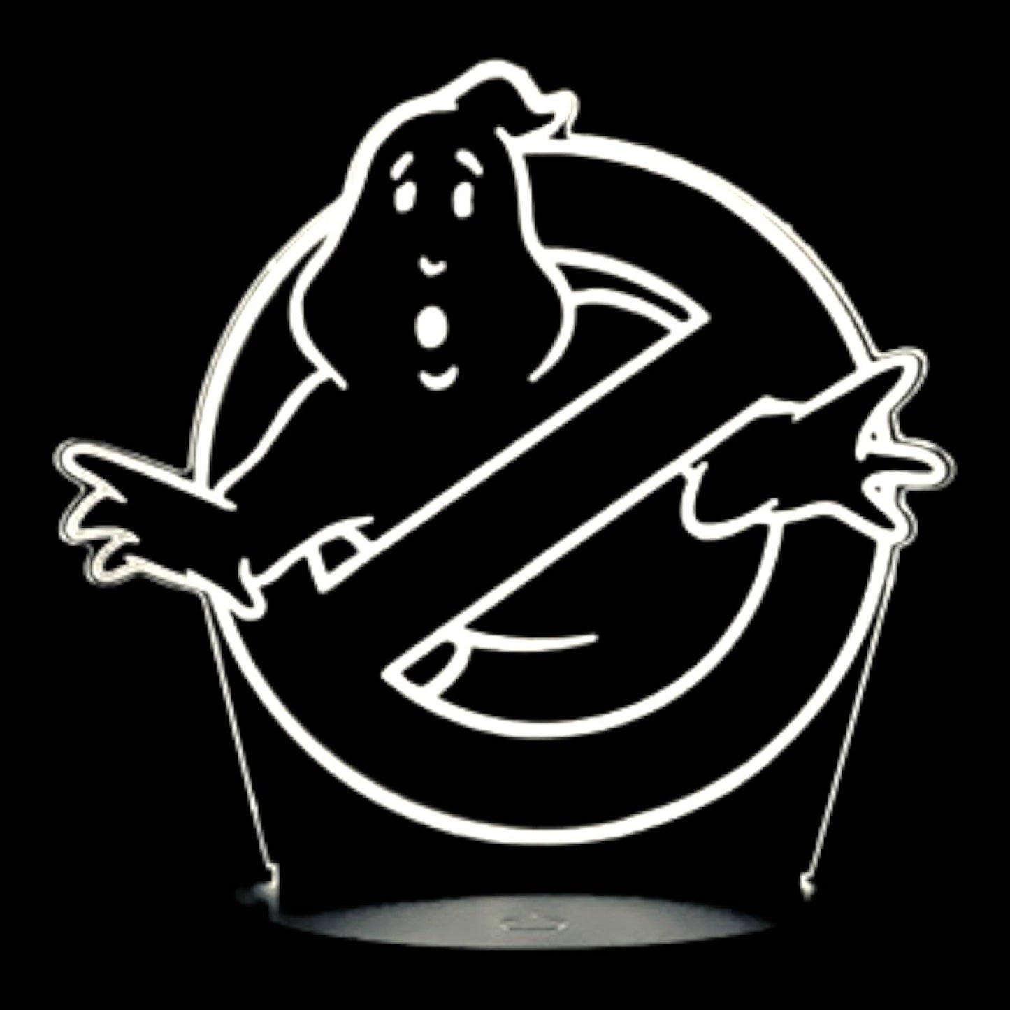 Ghostbusters 3D LED Night-Light 7 Color Changing Lamp w/ Touch Switch