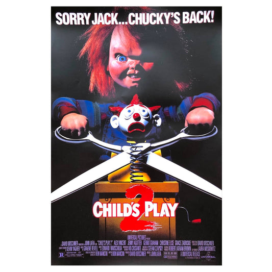 Child's Play 2 Movie Poster Print Wall Art 16"x24"