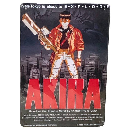 Akira Anime Poster Metal Tin Sign 8"x12"