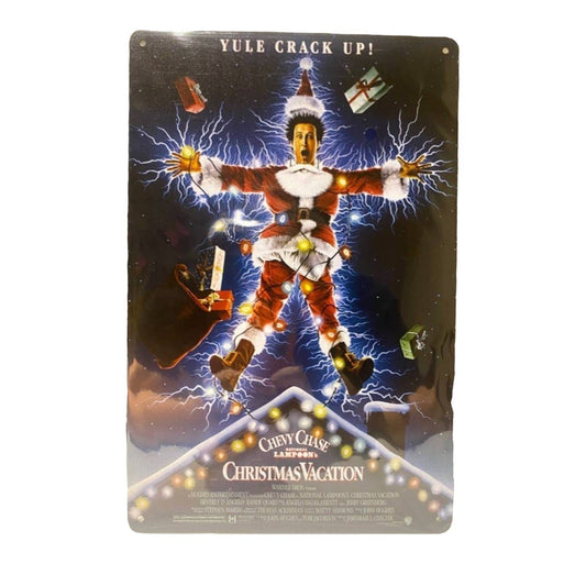 National Lampoons Christmas VacationMovie Poster Metal Tin Sign 8"x12"