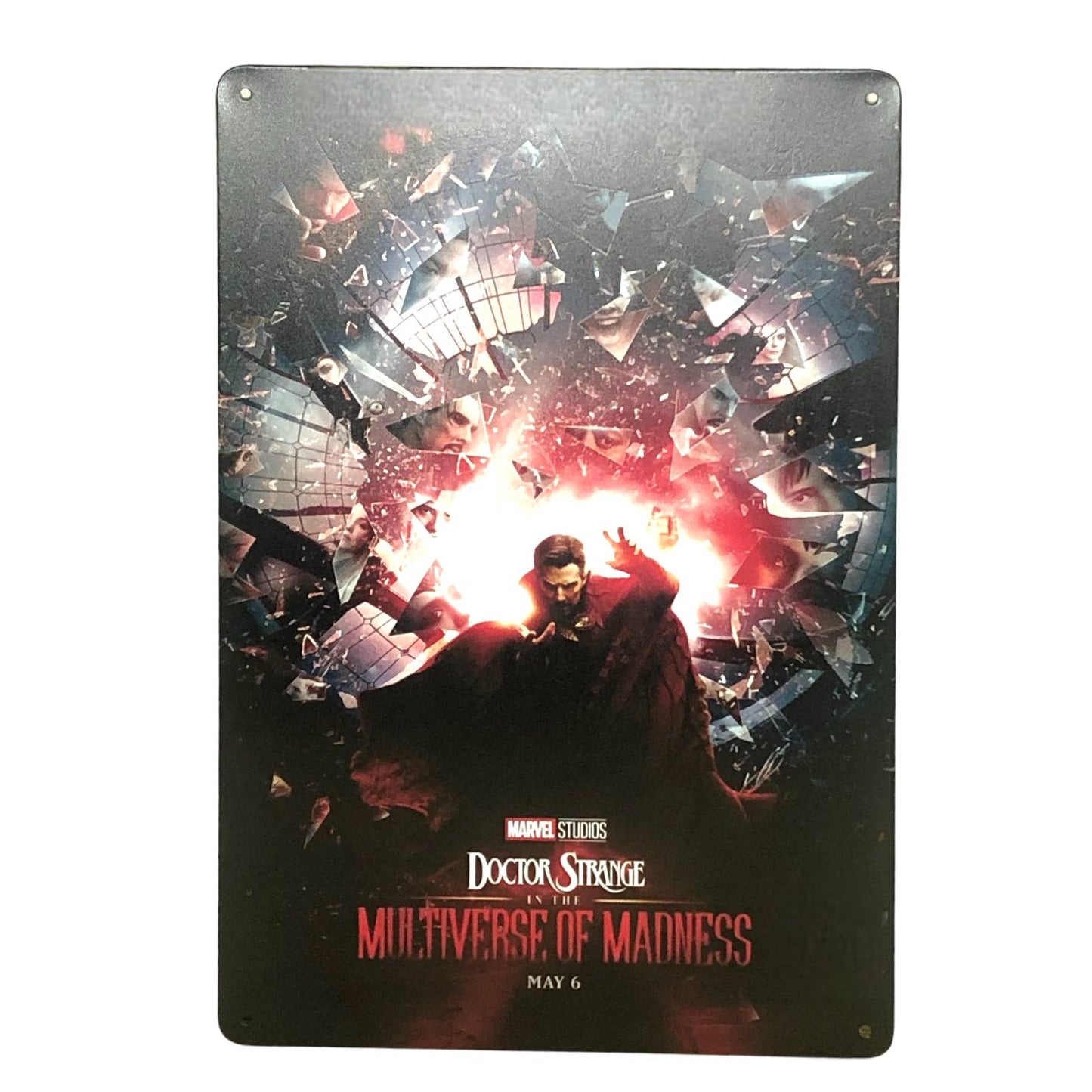Doctor Strange in the Multiverse of Madness Movie Poster Metal Tin Sign 8"x12"