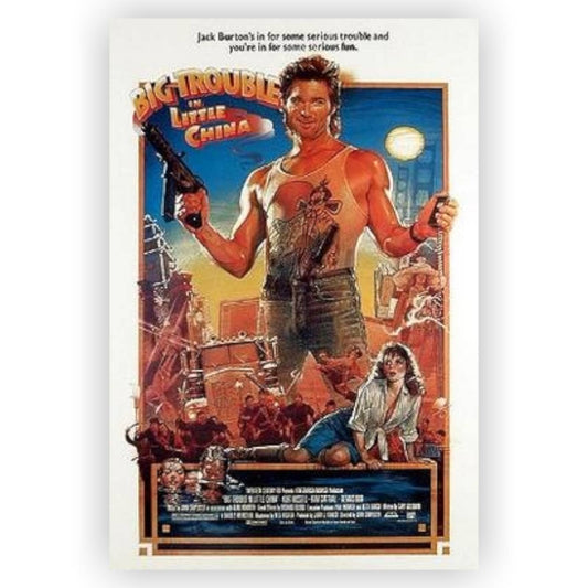 Big Trouble in Little China Movie Poster Print Wall Art 16"x24"