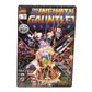 The Infinity Gauntlet Video Game Cover Metal Tin Sign 8"x12"
