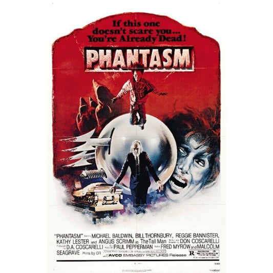 16” x 24" PHANTASM Canvas Print Wall Art