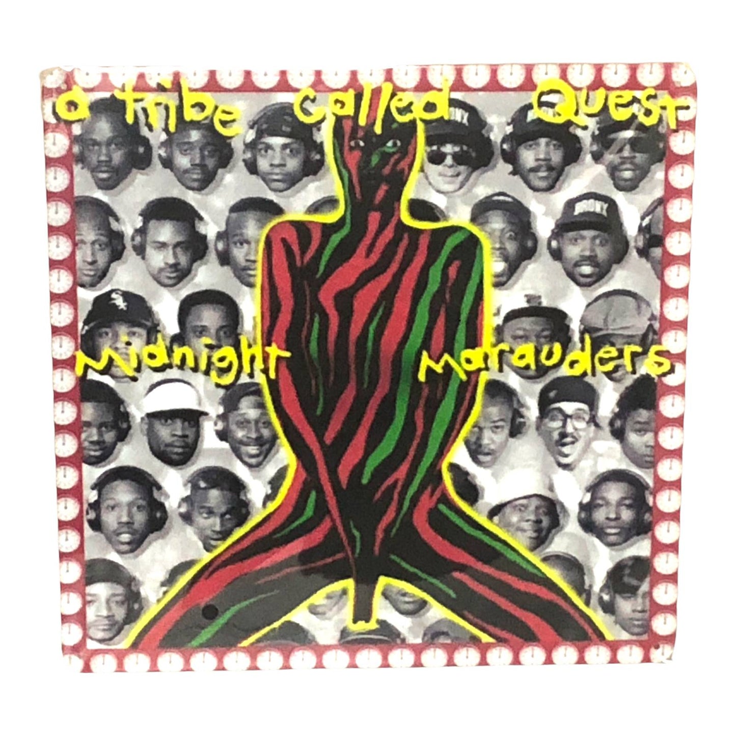 A Tribe Called Quest - Midnight Marauders Album Cover Metal Print Tin Sign 12"x 12"