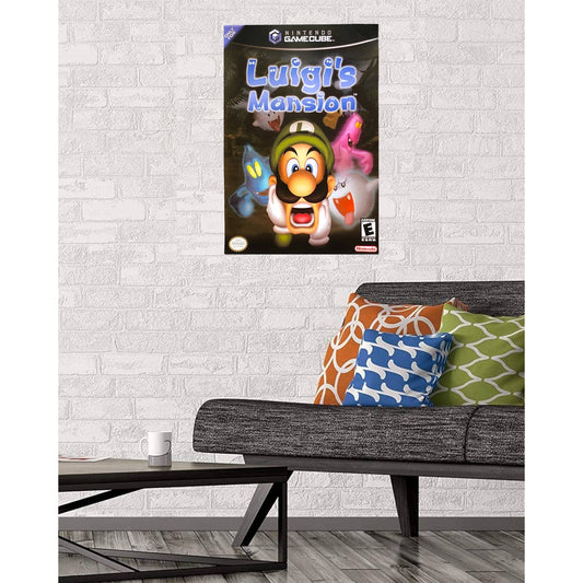 Luigi's Mansion Video Game Poster Print Wall Art 16"x24"