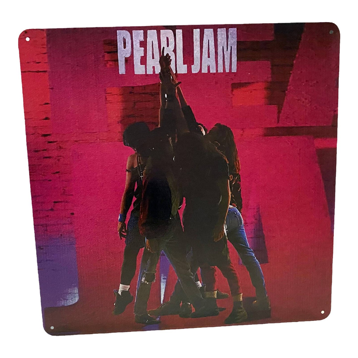 Pearl Jam - Ten Album Cover Metal Print Tin Sign 12"x 12"