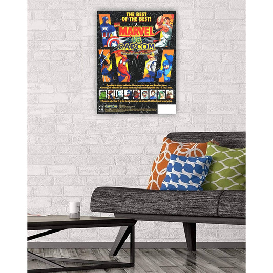 Marvel Vs Capcom Video Game Poster Print Wall Art 16"x24"