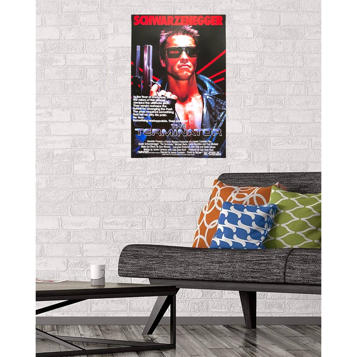 The Terminator Movie Poster Print Wall Art 16"x24"