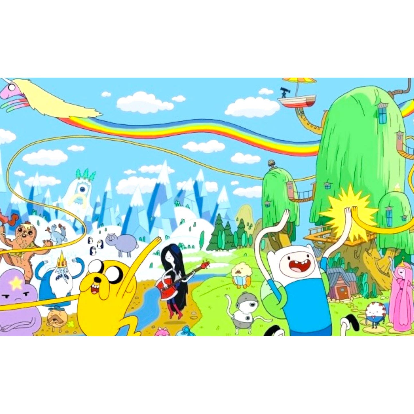 36" x 60" Adventure Time Tapestry Wall Hanging Décor