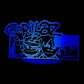 Gorillaz 3D LED Night-Light 7 Color Changing Lamp w/ Touch Switch