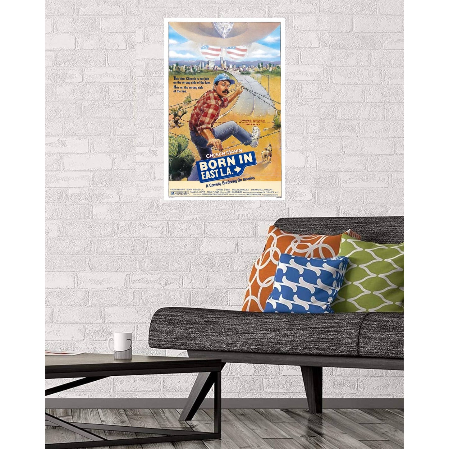 Born In East L.A. Movie Poster Print Wall Art 16"x24"